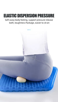 Breathable Honeycomb Gel Seat Cushion for Car and Office