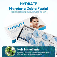 CO2 Oxygen Facial Treatment Capsule and Gel Kit