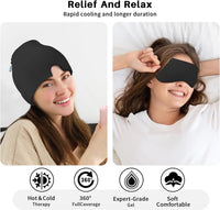 Reusable Cooling Gel Mask for Migraine and Puffy Eyes