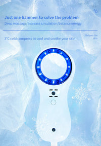 Cold Hammer Facial Cryotherapy & Blue Light Skin Rejuvenation Tool
