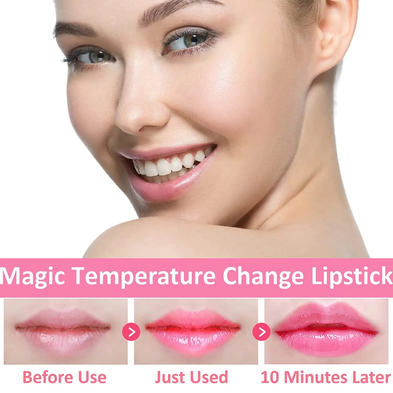 24-Piece Color-Changing Flower Jelly Lipstick Set - 20