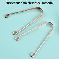 Professional Metal Tongue Scraper for Fresh Breath