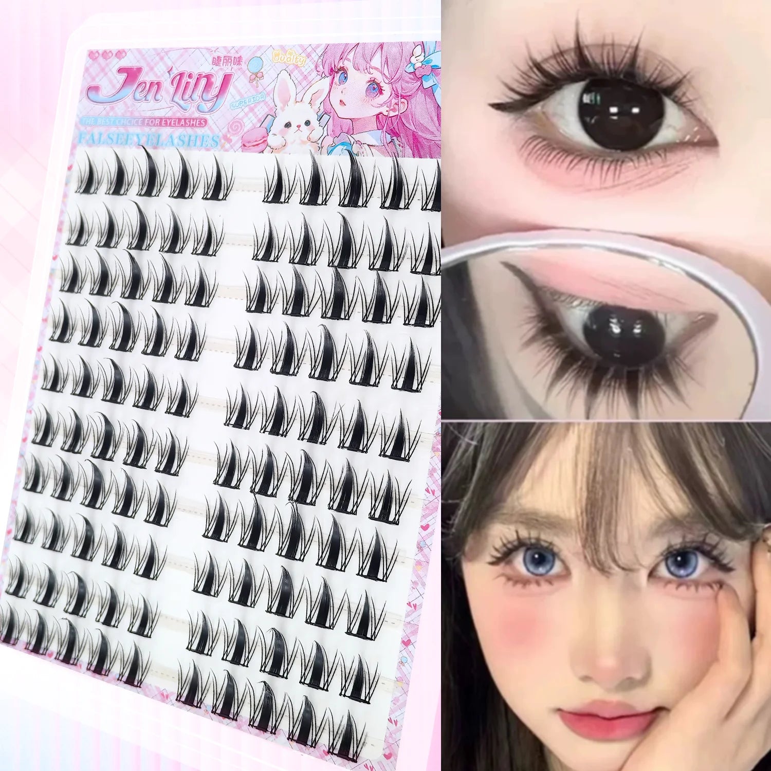 Glue-Free Cluster Eyelashes for Beginners - 9