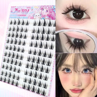 Glue-Free Cluster Eyelashes for Beginners