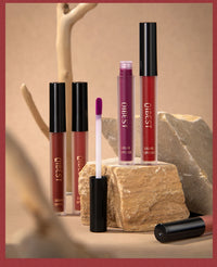 3-Piece Waterproof Matte Lipstick and Lip Liner Set