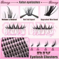 DIY Manga Style Lash Extension Cluster Kit