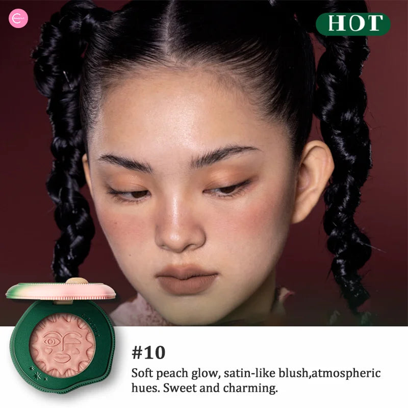 Soft Matte Velvet Finish Long-Lasting Aesthetic Blush - 22