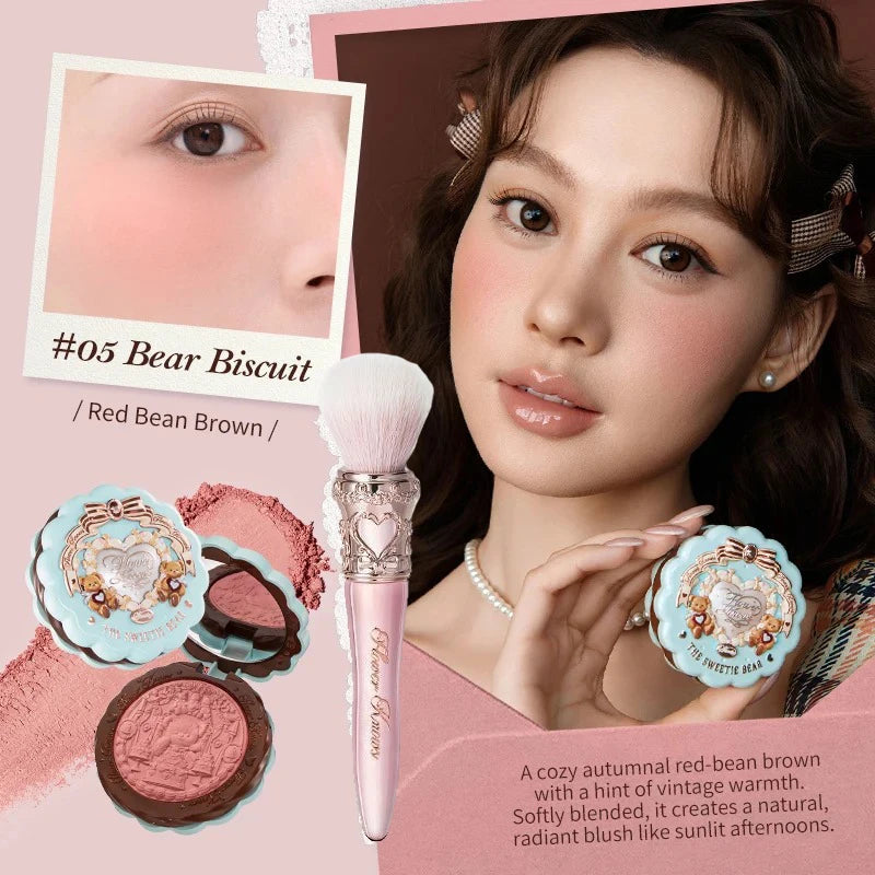 Matte Finish Silk Satin Blush Powder for Cheeks - 31