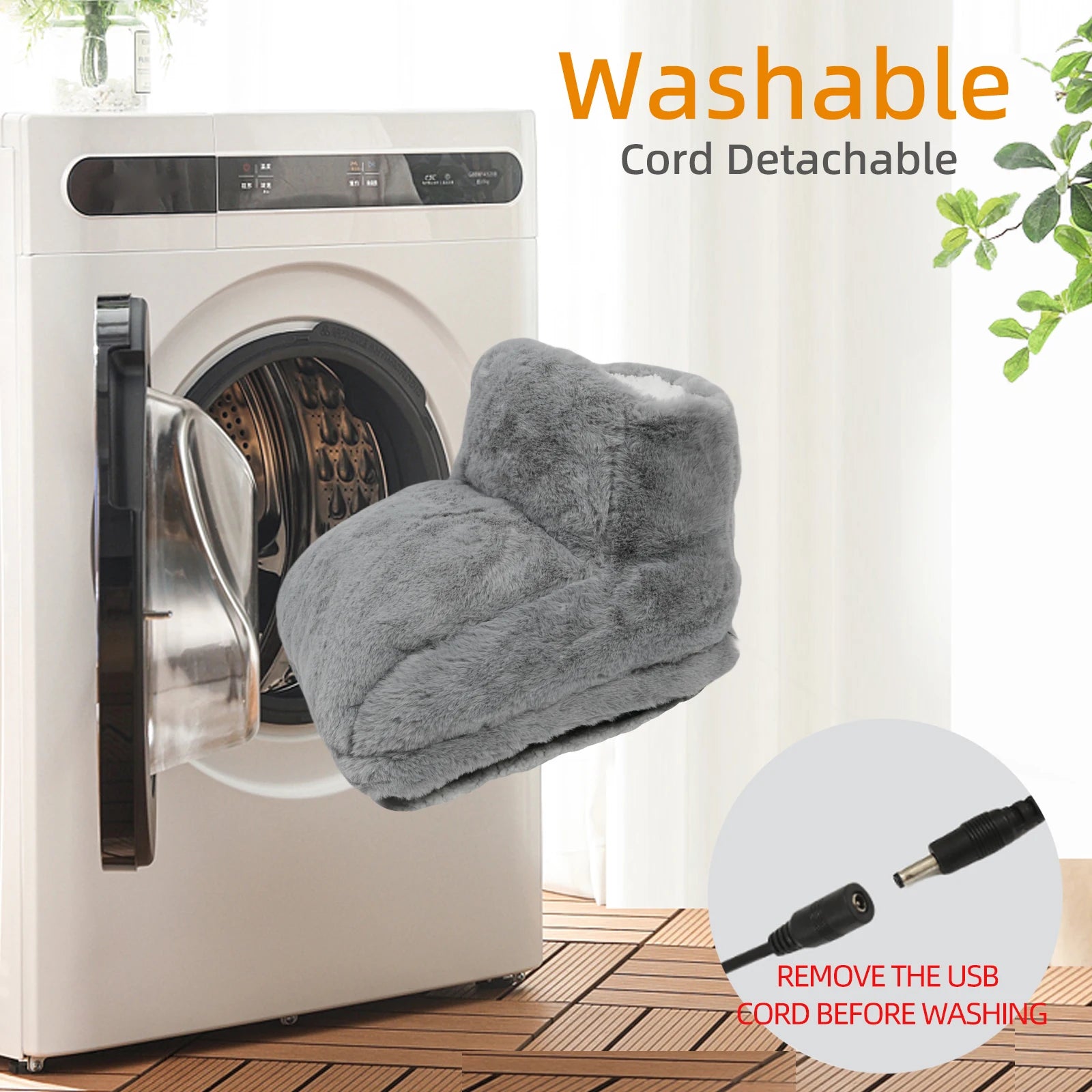 USB Heated Foot Warmer for Cold Feet - 5