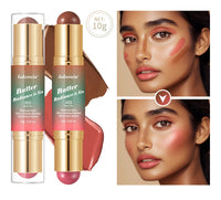 2-in-1 Dual-Ended Bronzer and Blush Makeup Stick