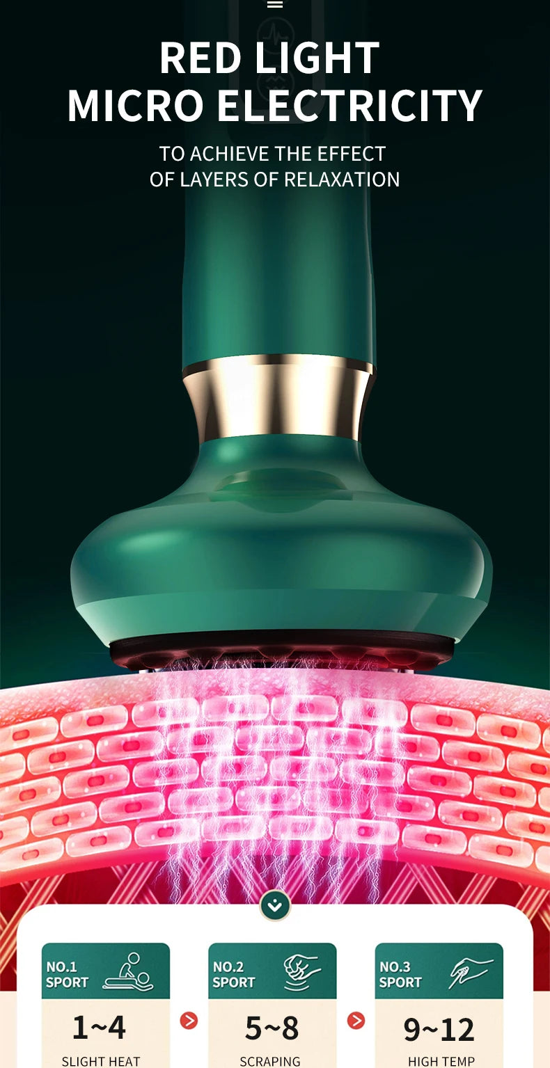 Electric Smart Cupping and Meridian Massage Device - 16