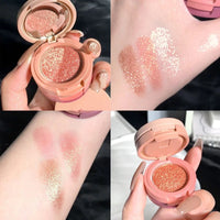 Tri-Color Stackable Eyeshadow Palette for Effortless Eye Makeup