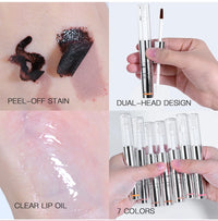 2-in-1 Waterproof Peel-Off Lip Stain and Hydrating Oil
