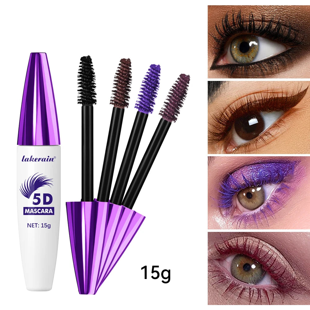 5D Waterproof Lengthening & Volumizing Lash Mascara