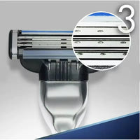 3-Blade Manual Razor for Smooth Precision Shaving