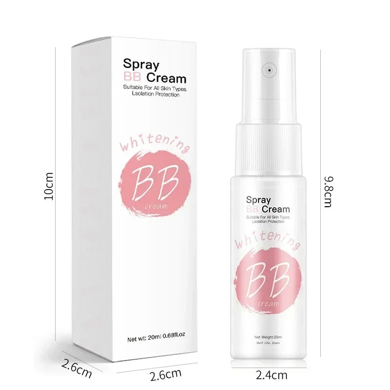 Waterproof Brightening Spray BB Cream for Flawless Skin - 22