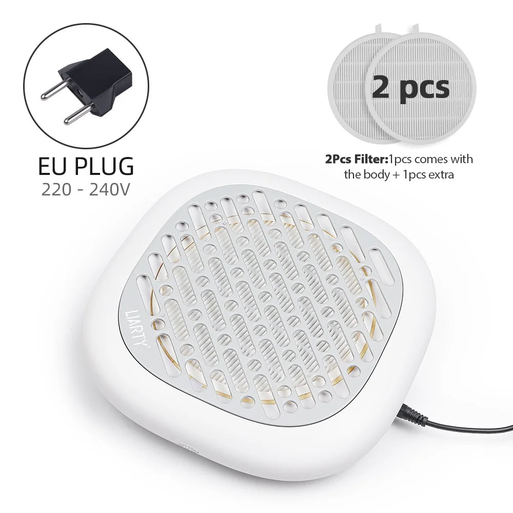 Professional 130W Turbo Nail Dust Extractor with Adjustable Tube - 47