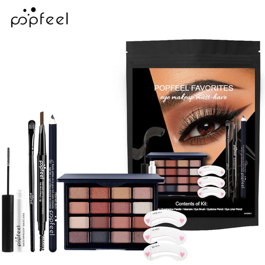 All-in-One Professional Eye Makeup Travel Kit
