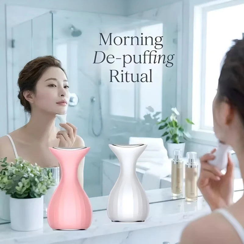 Cryo Facial Ice Roller for Puffy Skin and Pore Reduction - 6