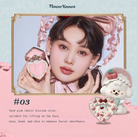 Velvet Matte Heart-Shaped Powder Blush