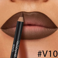 4-Piece Waterproof Matte Lip Liner and Gloss Set