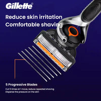 5-Blade Precision Men's Shaving Razor with Flexball Tech