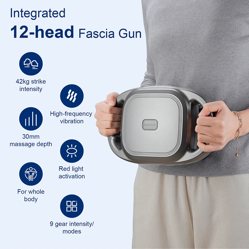42-Head Electric Muscle Recovery Massage Gun - 37