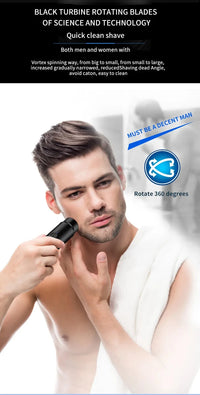Portable Mini Electric Shaver for Smooth Travel Grooming