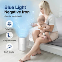 Portable HEPA Air Purifier for Home and Car