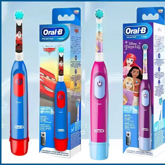 Electric Rotating Toothbrush for Kids with 2-Minute Timer