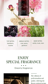 Long-Lasting Alcohol-Free Floral Body Fragrance Mist