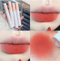 Matte Velvet Lip Clay Set for Long-Lasting Waterproof Wear