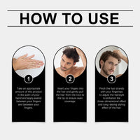 Matte Finish Strong Hold Hair Styling Clay for Men