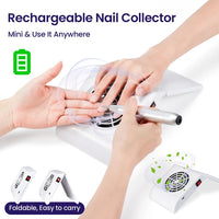 Foldable Portable Nail Dust Collector Vacuum