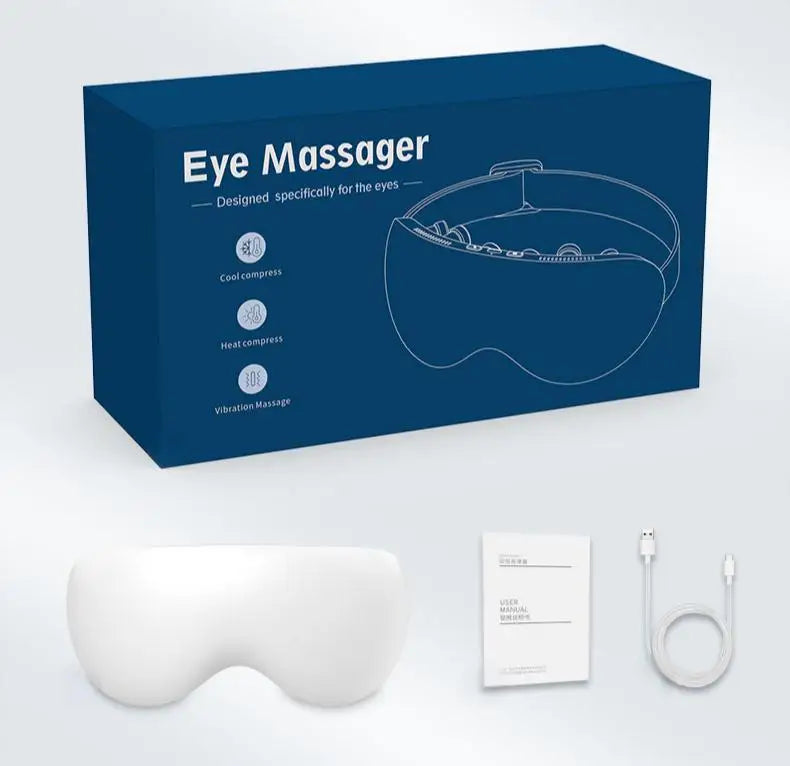 Heated and Cooling Eye Massager for Eye Strain - 17