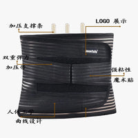 Adjustable Lumbar Support and Waist Trainer Belt