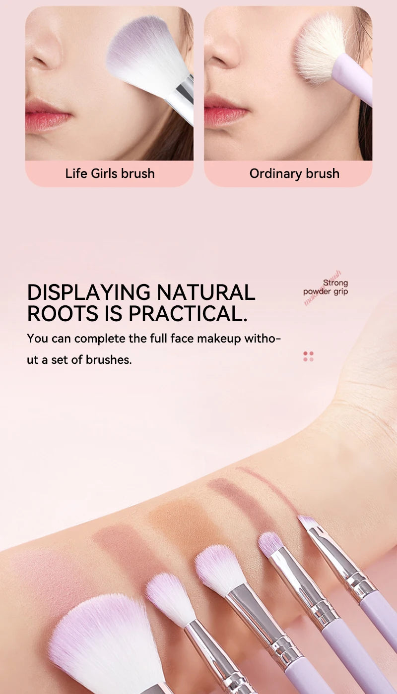 Professional Makeup Brush Set for Flawless Application - 9