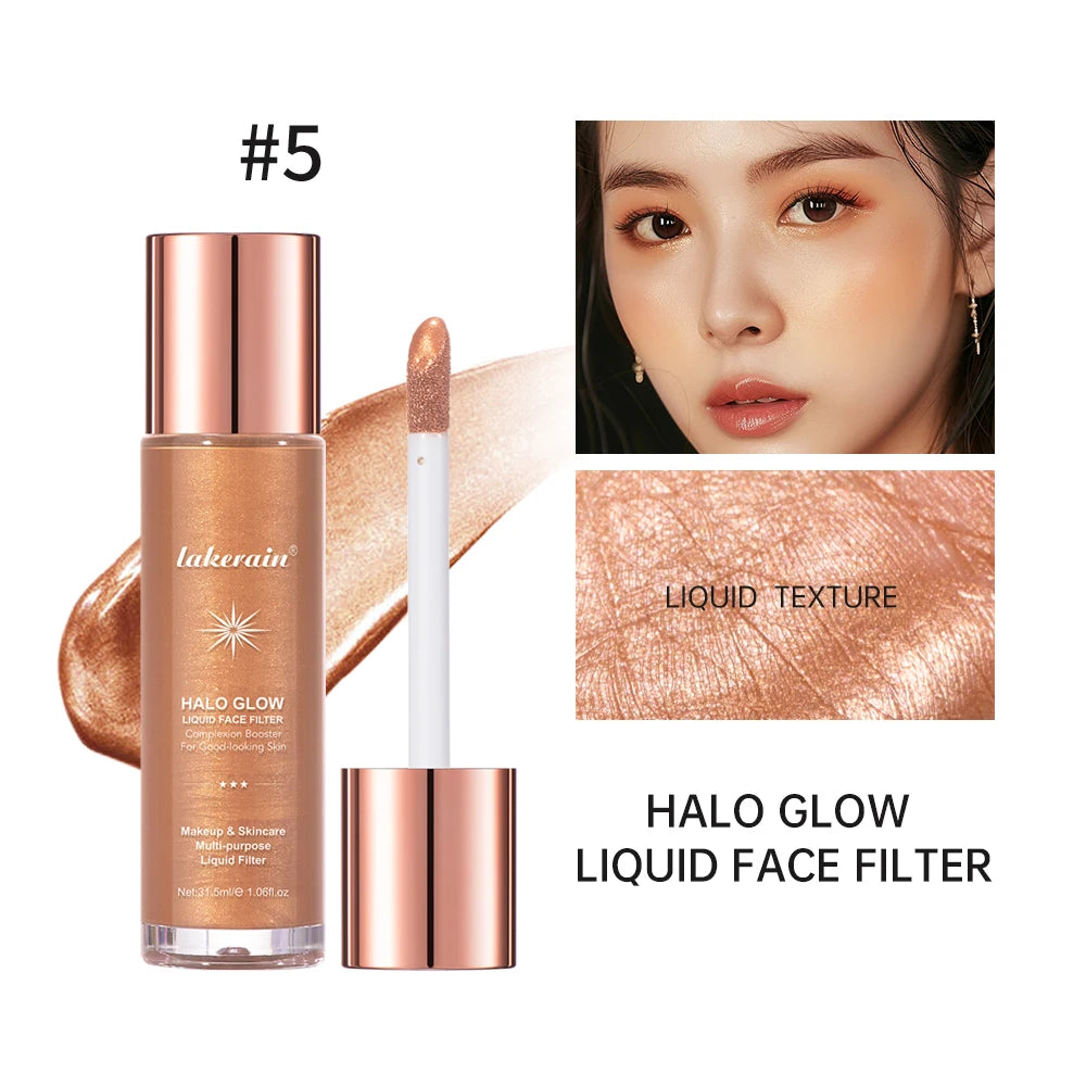 Liquid Glow Face Filter Highlighter for Dewy Skin - 22