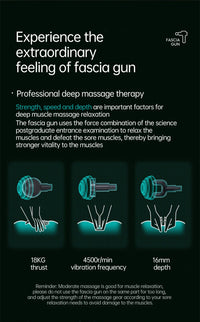 Professional Deep Tissue Percussion Muscle Massage Gun