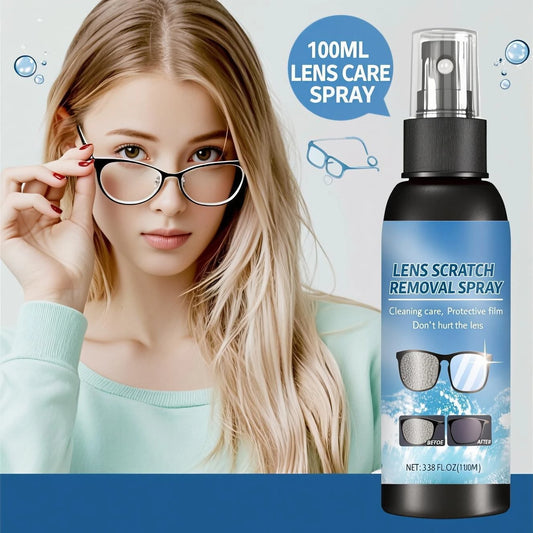 Anti-Scratch Lens Cleaning Spray for Glasses and Optics