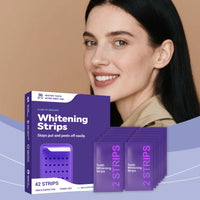 Purple Teeth Whitening Strips for Radiant Smile