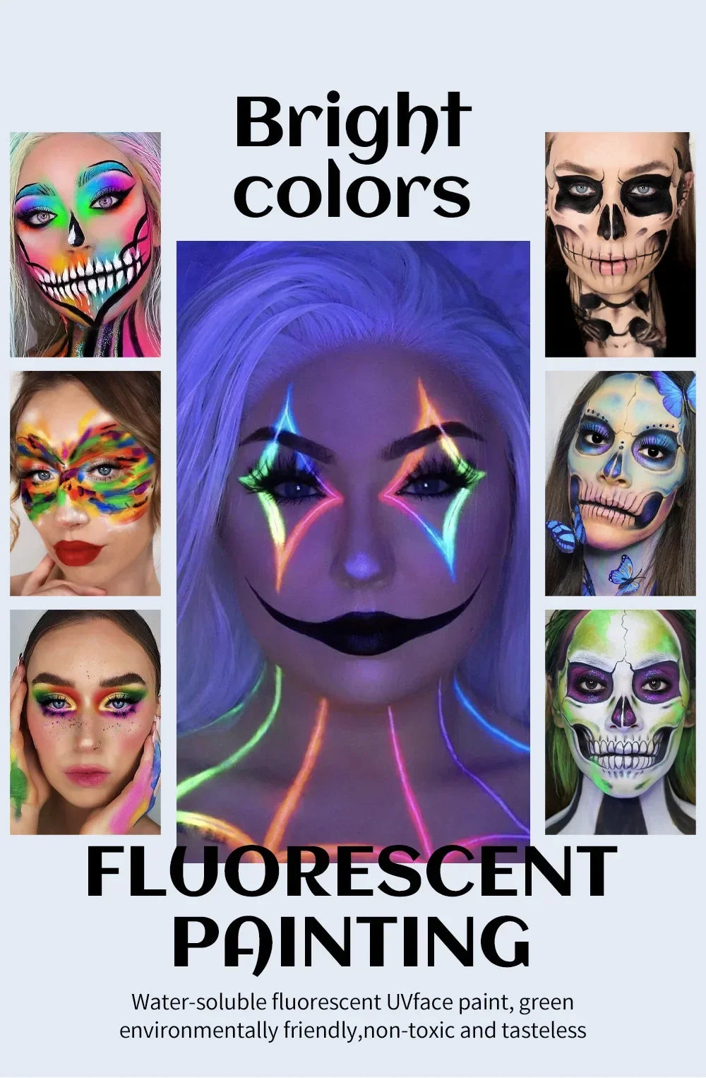 Waterproof Face and Body Paint Stick for Parties - 9