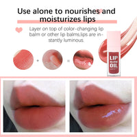 Hydrating Lip Glow Oil for Plump and Shiny Lips