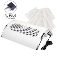 3-Fan Professional Nail Dust Collector & Vacuum Cleaner
