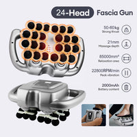 24-Head Deep Tissue Percussion Muscle Massage Gun