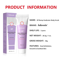 Exfoliating Body Scrub for Keratosis Pilaris and Smooth Skin