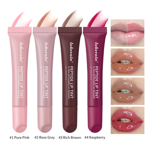 Peptide Tinted Moisturizing Lip Gloss for Hydrated Shine