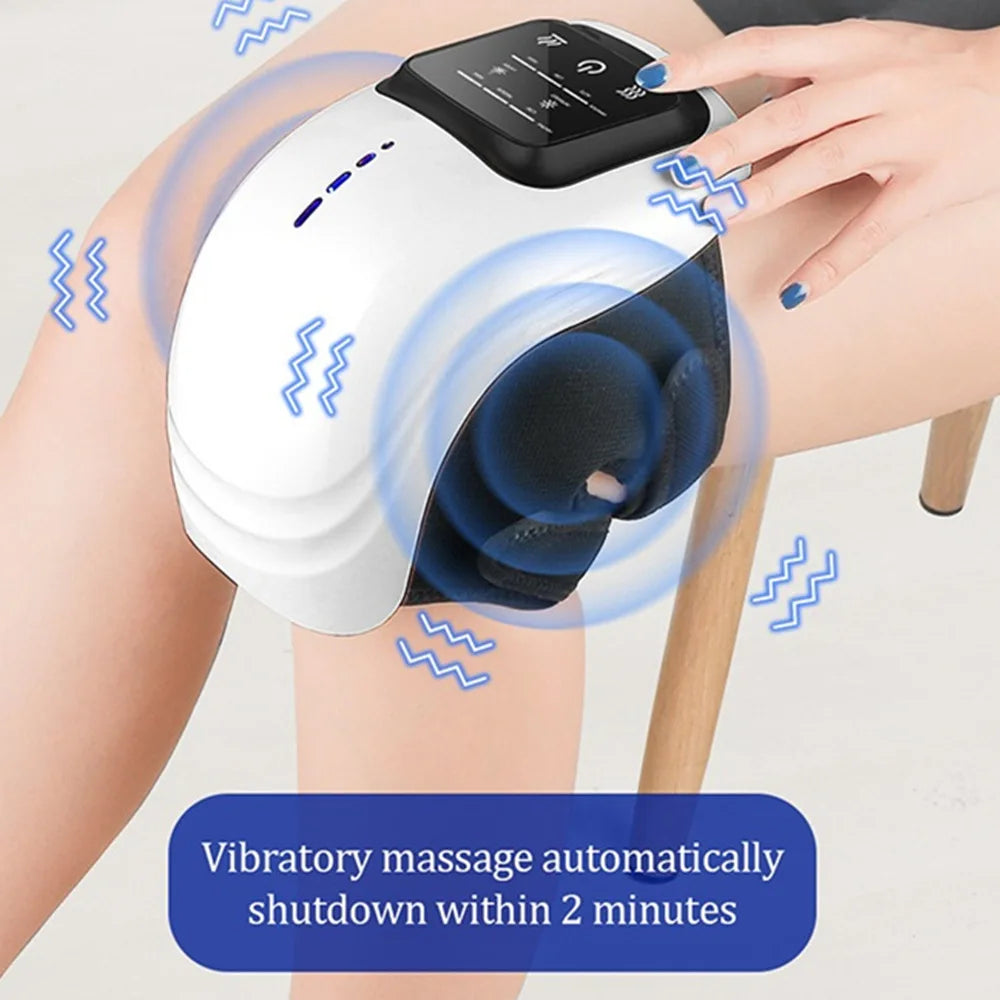 Smart Heated Knee Massager with Vibration Therapy - 2