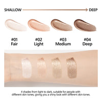 Radiant Liquid Glow Foundation and Highlighter