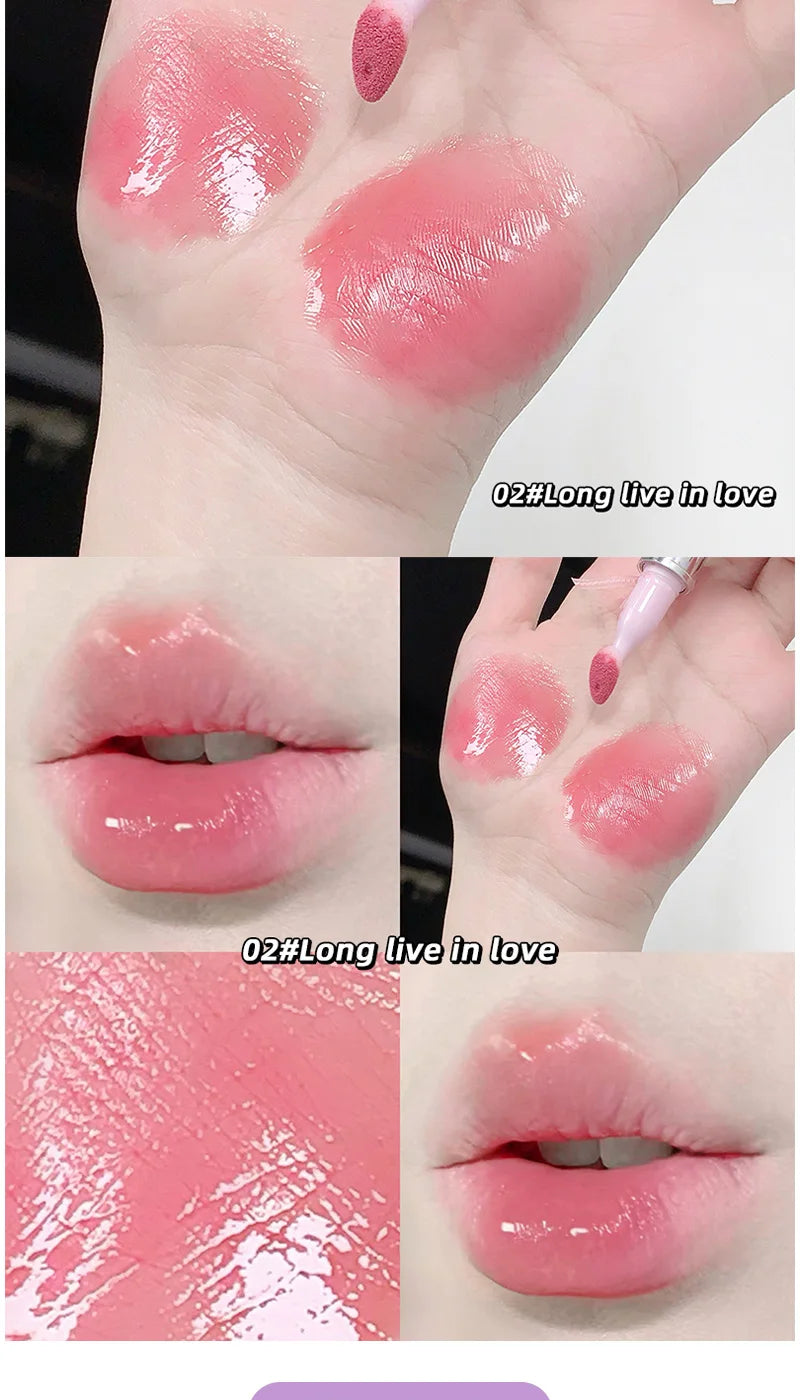 Long-Lasting Hydrating Water-Gloss Lip Tint - 12